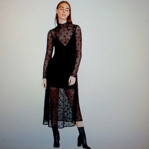 Zara crochet dress S